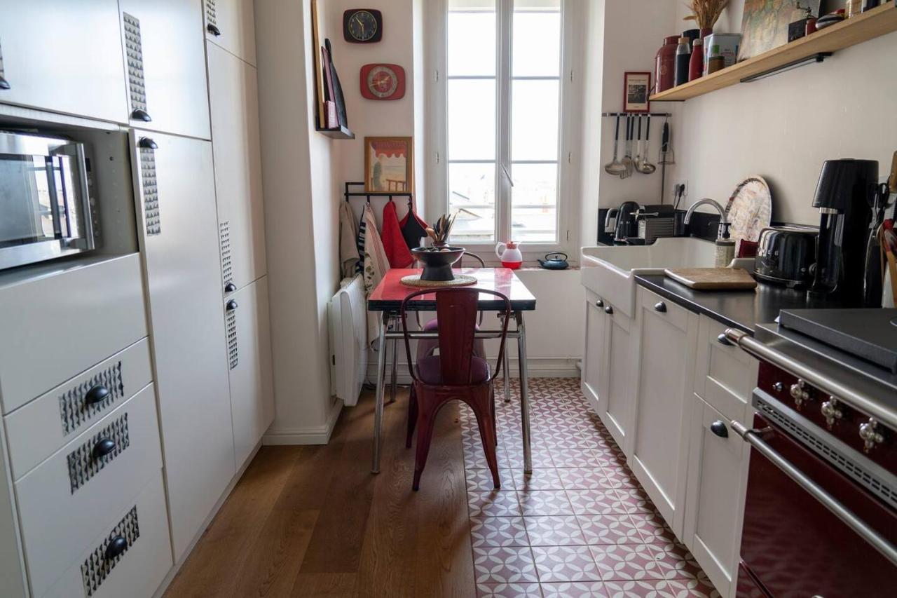 Haussmanien Apartment Angers Bagian luar foto